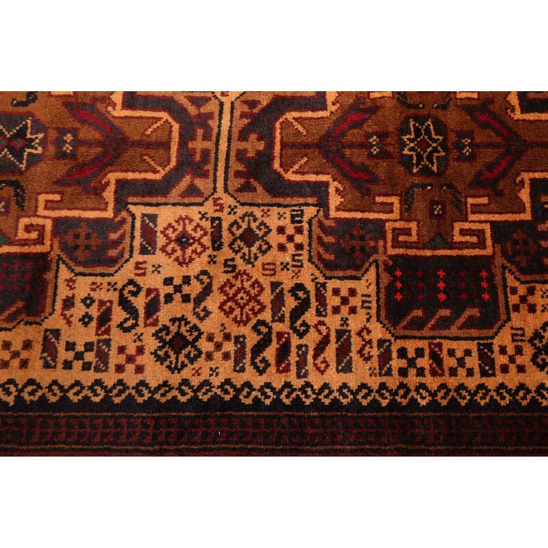 ECARPETGALLERY Hand-knotted Teimani Tan Wool Rug - 3'7 x 6'3