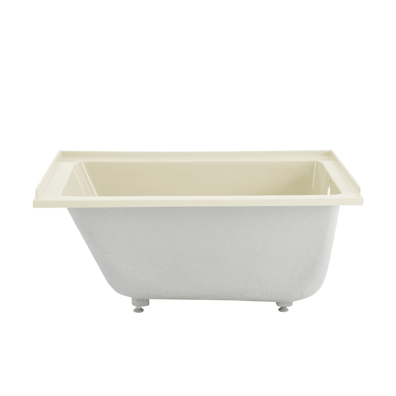 Lausanne 48" X 32" Right-Hand Drain Alcove Bathtub In Bisque - 32x48 Right