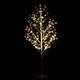 4-foot Pre-Lit Artificial Blossom Twig Birch Tree Christmas Holiday Party Decorations
