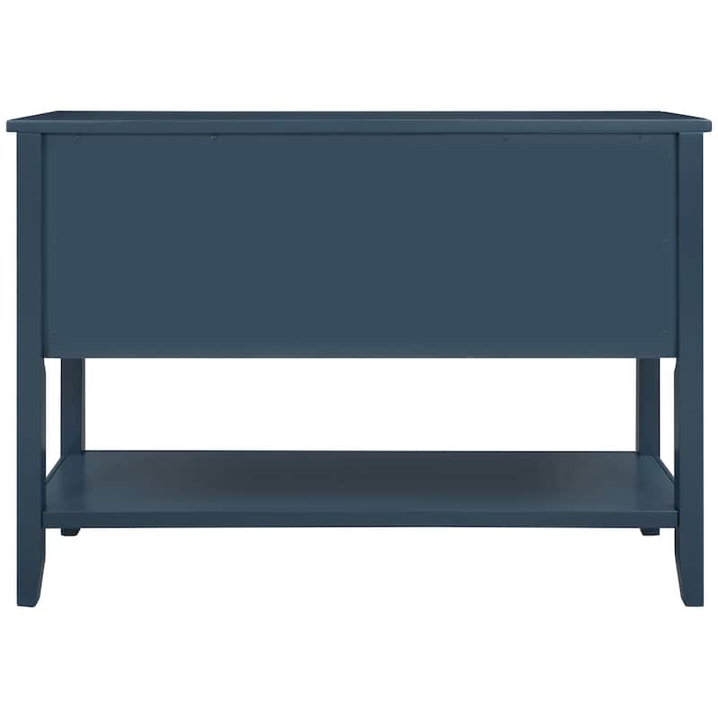 Buffet Sideboard Console Table with Bottom Shelf