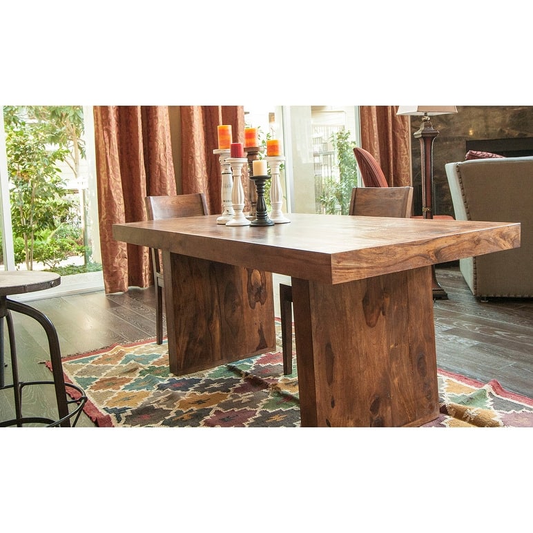 Solid Seesham Timbergirl Dining Table - 80"
