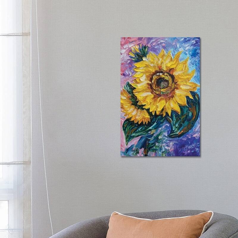 iCanvas "That Sunflower" by OLena Art Canvas Print - 26x18x1.5