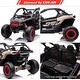 preview thumbnail 3 of 46, 2 Seats Ride on UTV with Remote Control for Kids, Max Load 130LBS