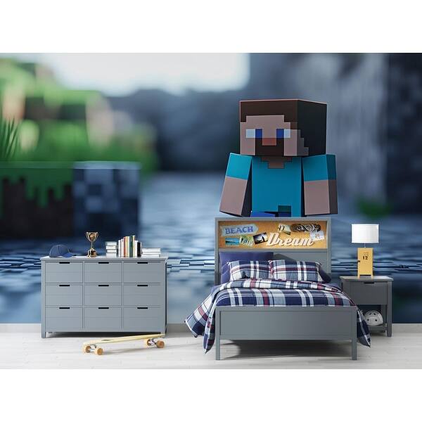minecraft wallpaper bedroom