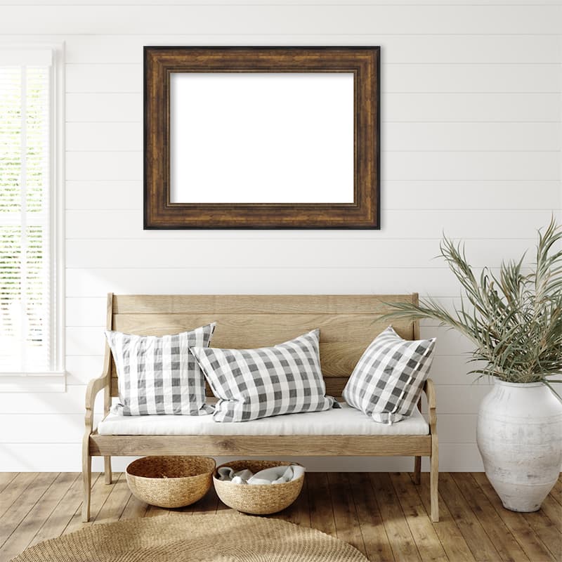 Amanti Art Ballroom Bronze Framed Dry Erase Magnetic Board