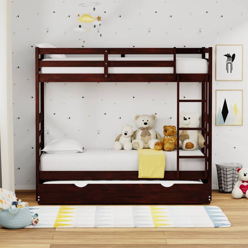 Plana Wood Bunk Bed and Trundle
