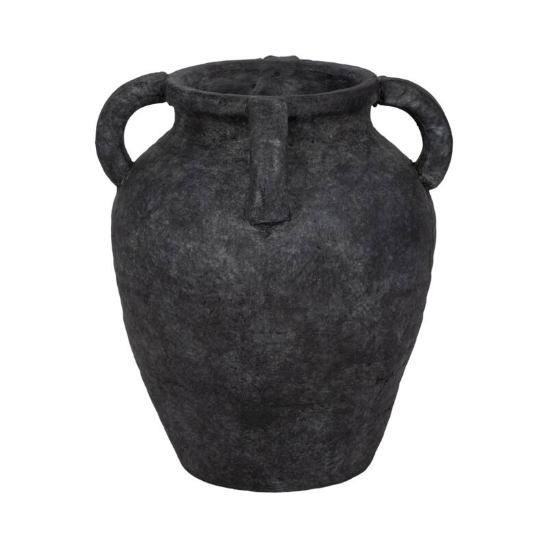 Sagebrook Home Multi Handle Jug, Black/White