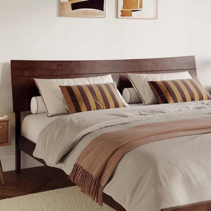 Phoenix Wood Platform Bed with Storage Drawers