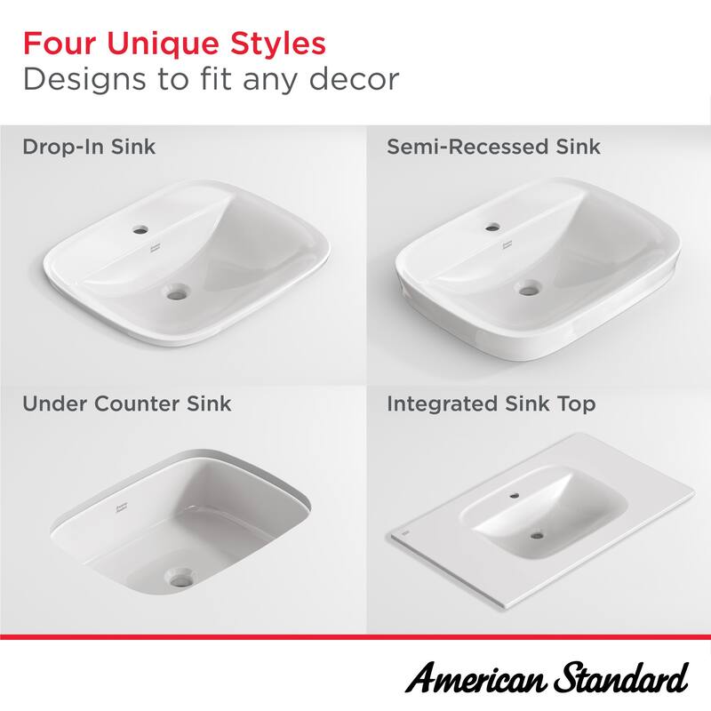American Standard 1721.001 Aspirations 22" Rectangular Vitreous China