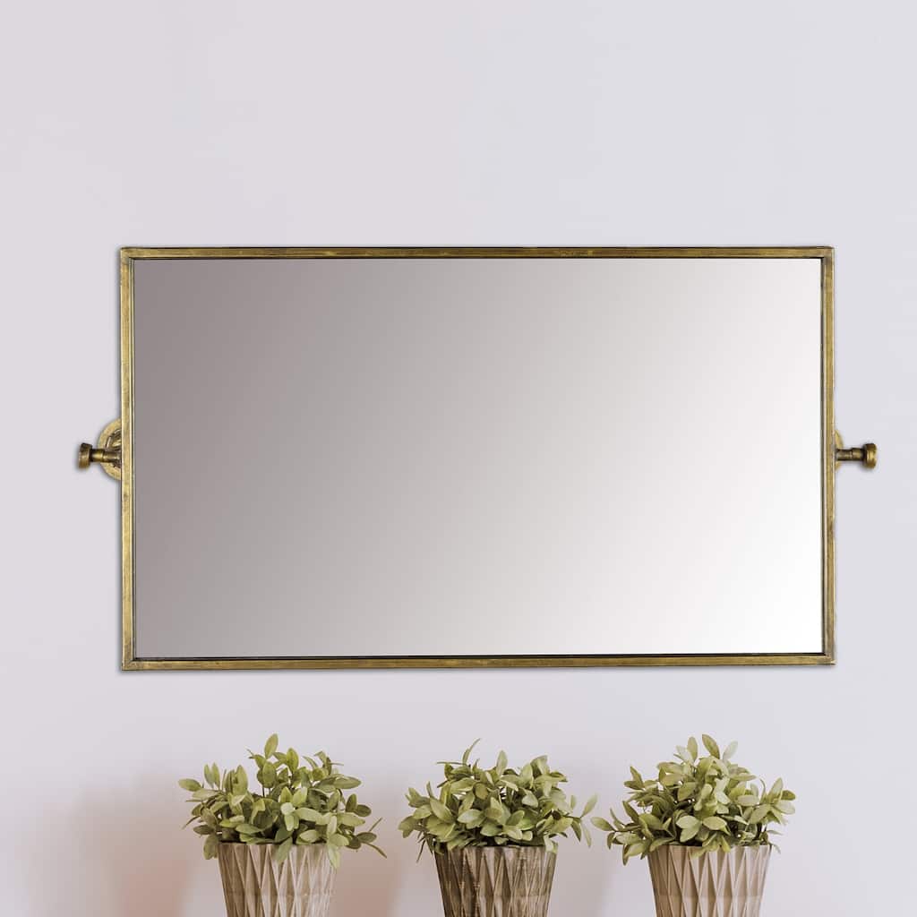 Metal Framed Wall Mirror