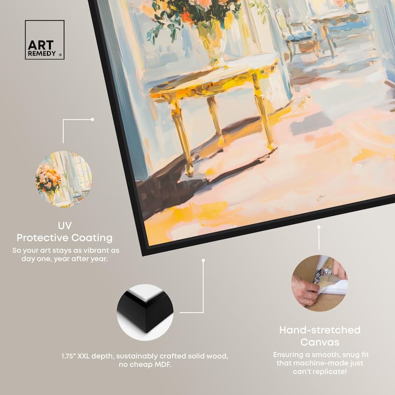 Glowing Room II Canvas by Art Remedy