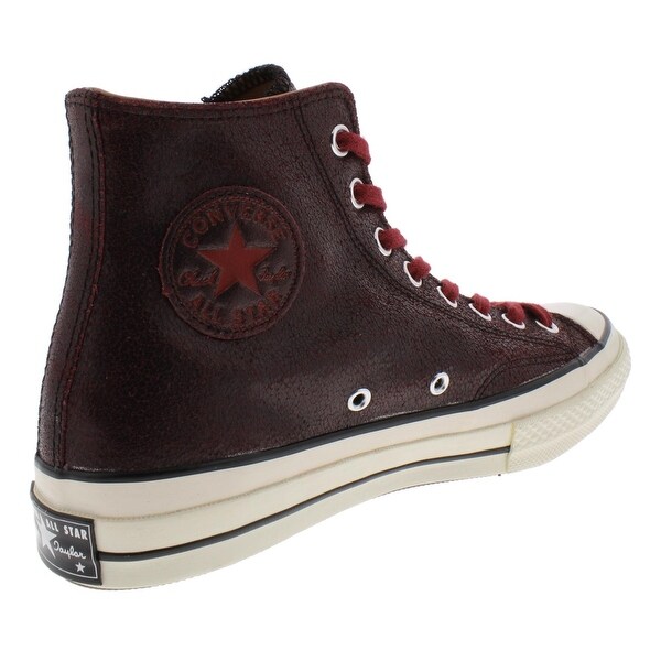 mens leather high top converse