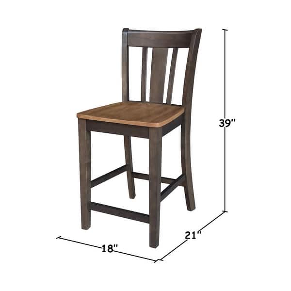 dimension image slide 5 of 21, Copper Grove Wistman Bar Stool