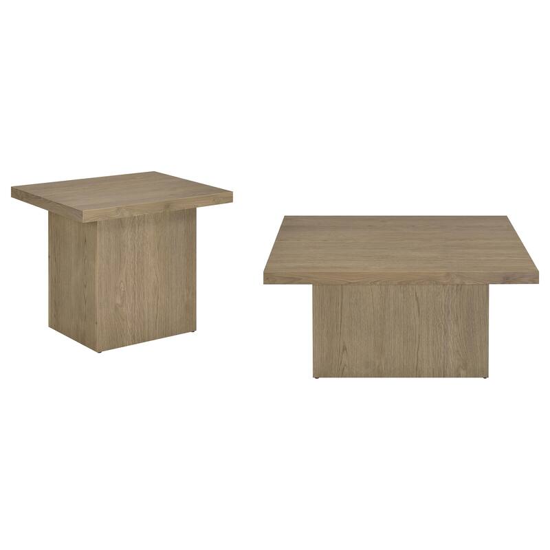 Devar Square Coffee And End Table Set