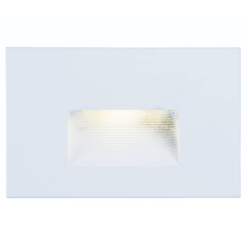 Maxim Path 5" x 3" Horizontal Indoor / Outdoor LED Step Light - White