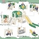 preview thumbnail 26 of 30, Kids Slide Playset Structure 7 in 1 with Slide and Basketball Hoop