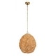 preview thumbnail 6 of 6, Uttermost Kauri 1 Light Wooden Bead Pendant - N/A