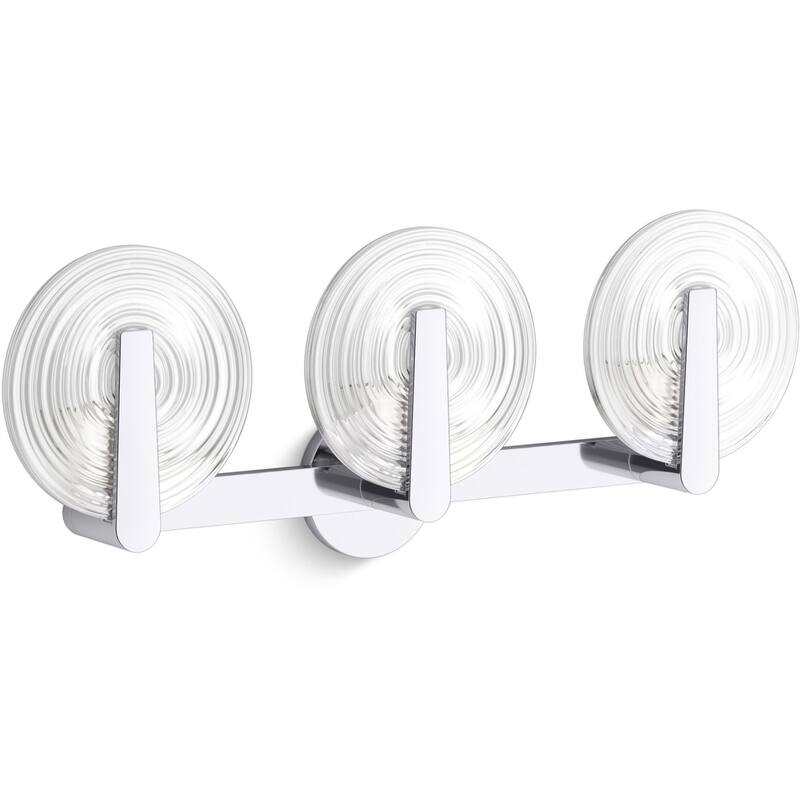 Kohler Lighting 38398-SC03S Hint 3 Light 11" Tall Wall Sconce - Polished Chrome