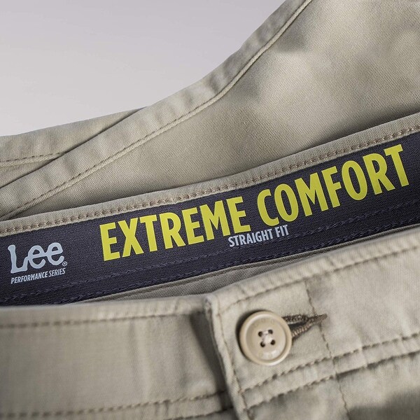 lee extreme comfort straight fit cargo pants