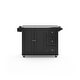 preview thumbnail 12 of 26, Dolly Madison Kitchen Cart with Stainless Steel Top by Homestyles