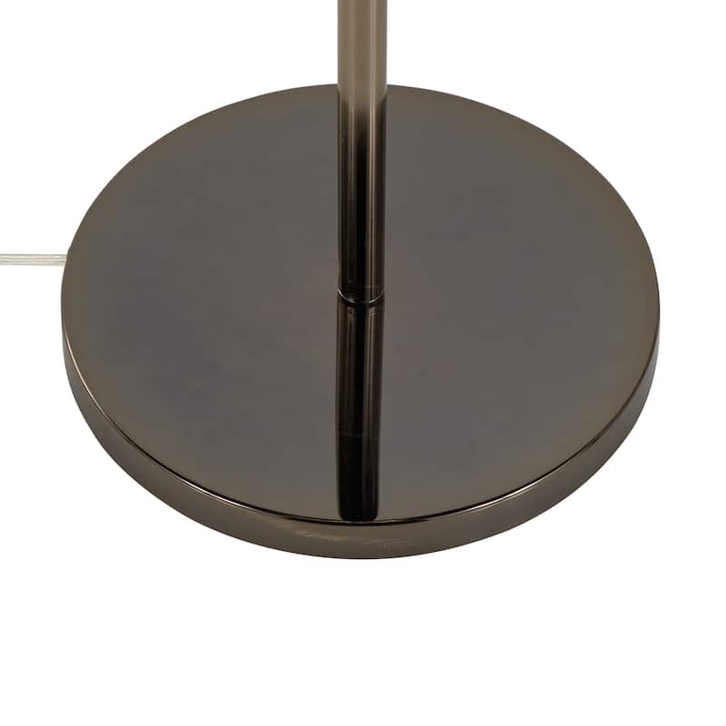 Porch & Den Bea 67" Metal Floor Lamp with Iridescent Sconces