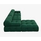 preview thumbnail 17 of 37, Modern Velvet Upholstered Large Modular Sectional Sofa