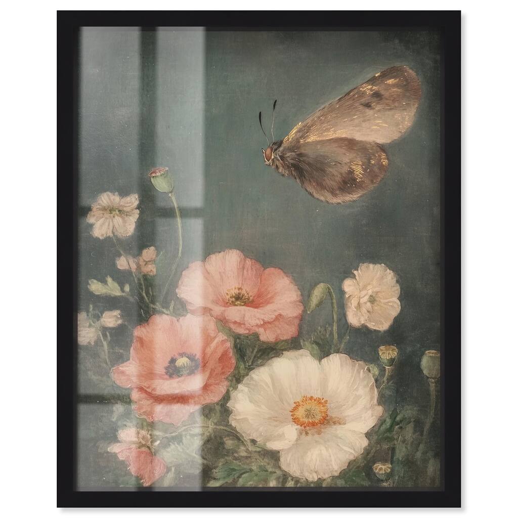 Shadowed Flutter II Shadowbox by Art Remedy