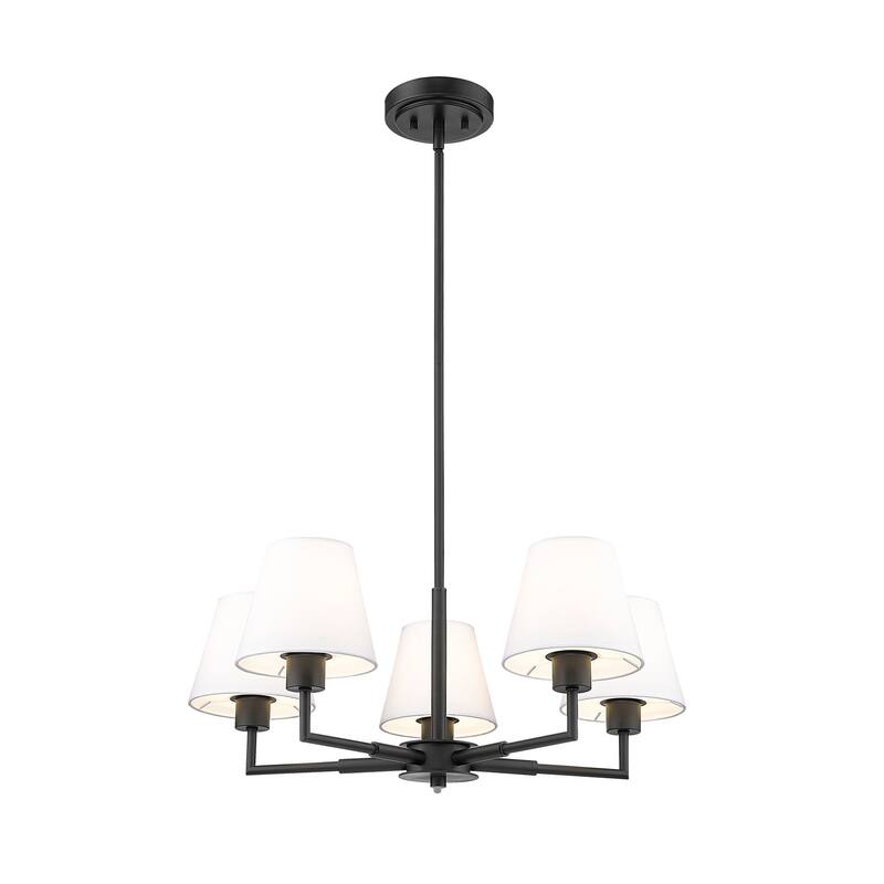 Z-Lite 744-26R Leila 5 Light 26" Wide Chandelier