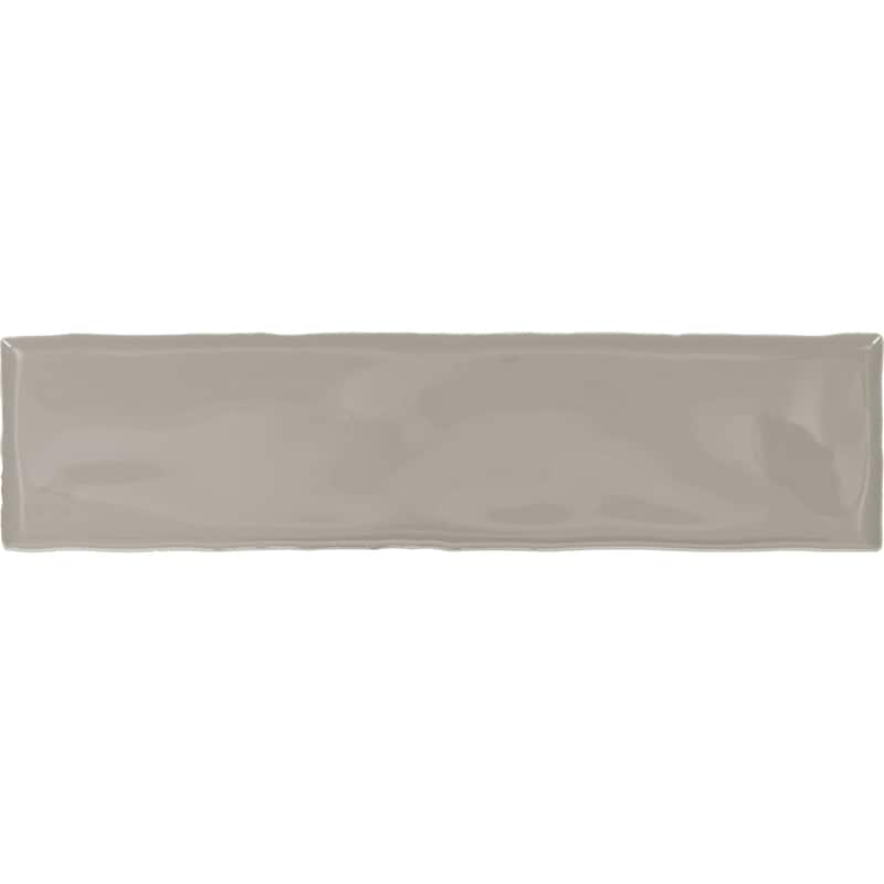TileHQ 3" x 12" Ceramic Wall Tile in Glossy Pebble Shore (48 PC per Carton) (12.00 SQFT per Carton)
