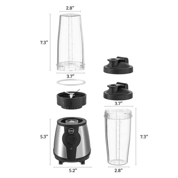 Blenders for Shakes and Smoothies, 300W, 2 * 28 oz ToGo Portable Cups