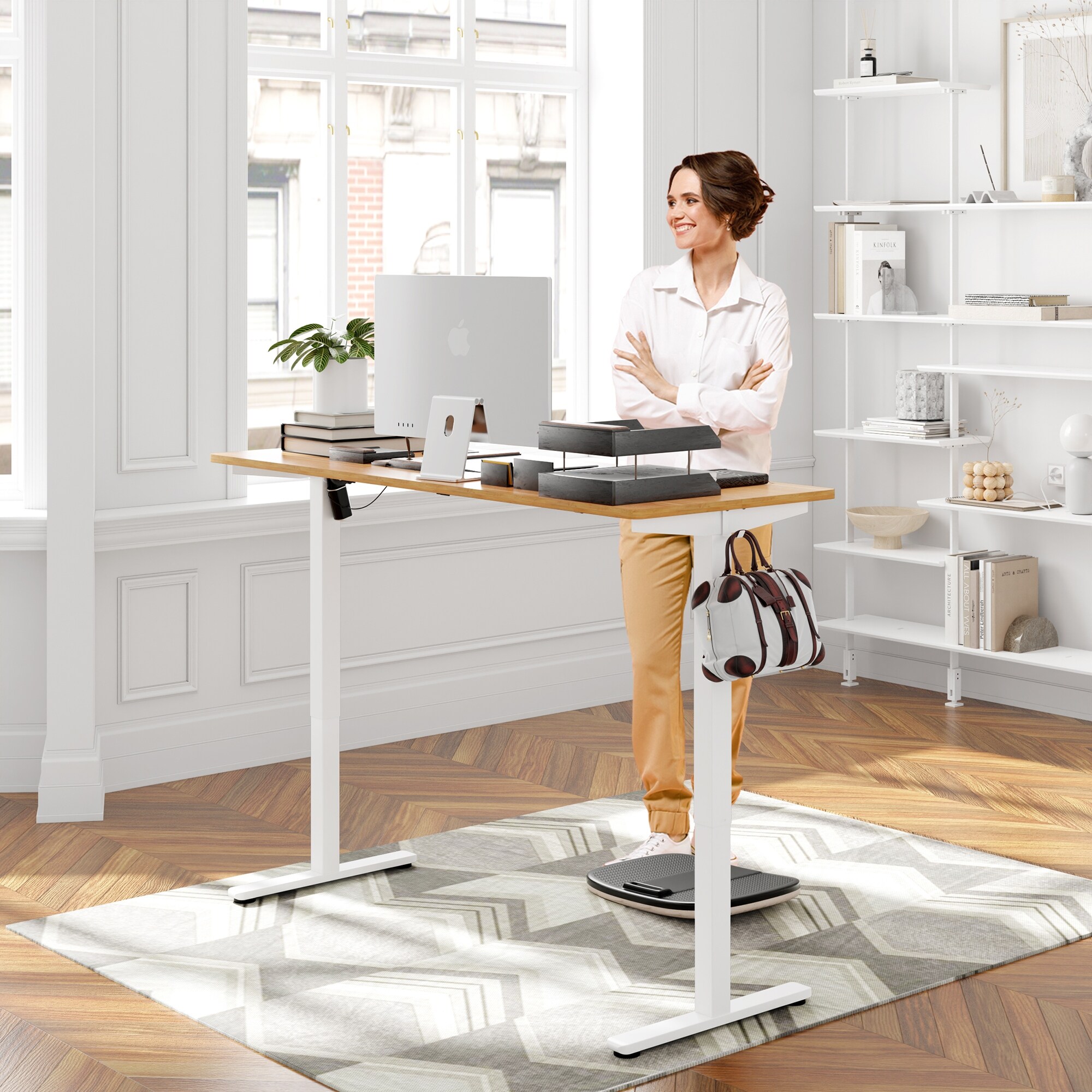 Bed bath and beyond standing hot sale desk