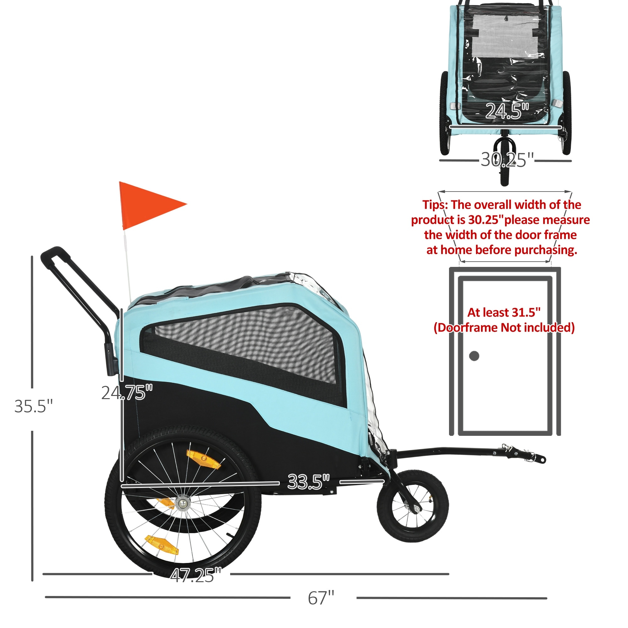 Aosom dog stroller new arrivals