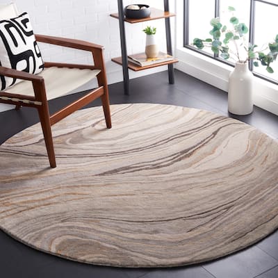 SAFAVIEH Handmade Soho Modra Modern Wool Rug