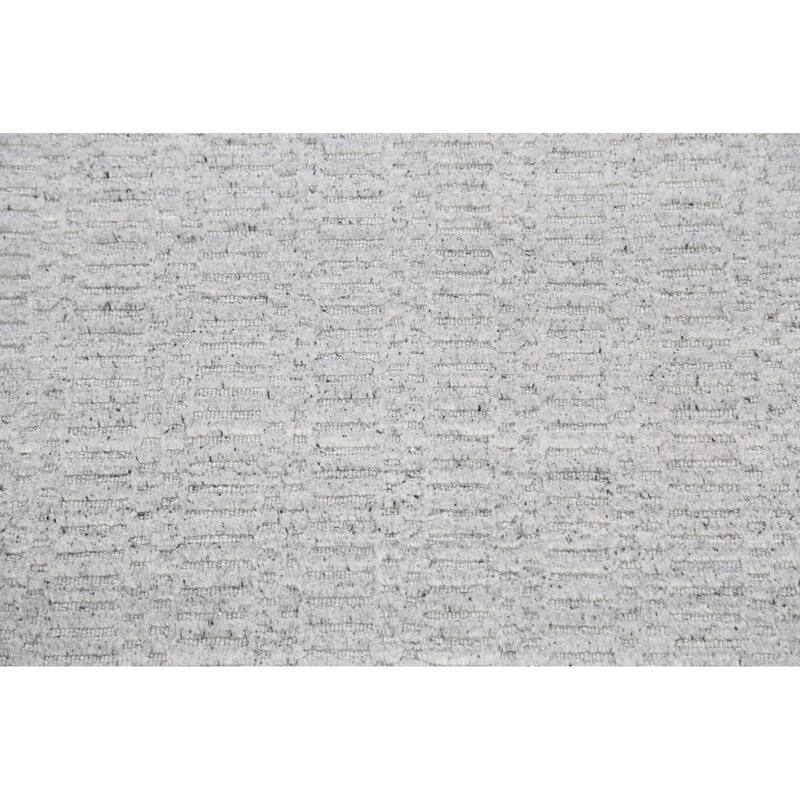 Geometric Contemporary Moroccan Oriental Wool Area Rug Hand-knotted - 4'10" x 7'7"