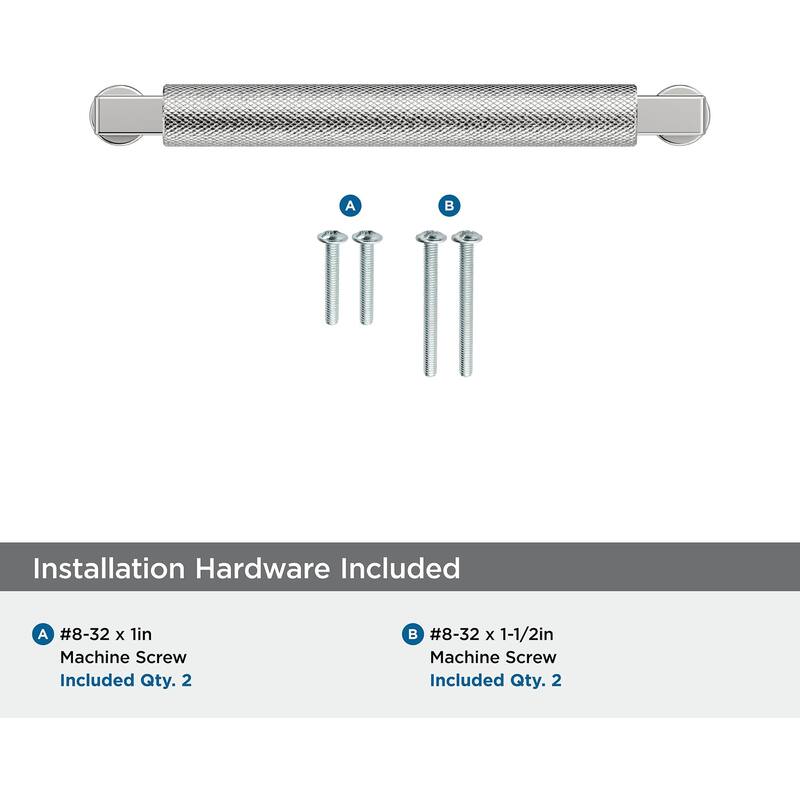 Amerock BP37624 Balata 5-1/16" Center to Center Knurled Handle Cabinet