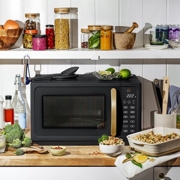 Hamilton beach 1.1 cubic foot copper finish microwave on sale