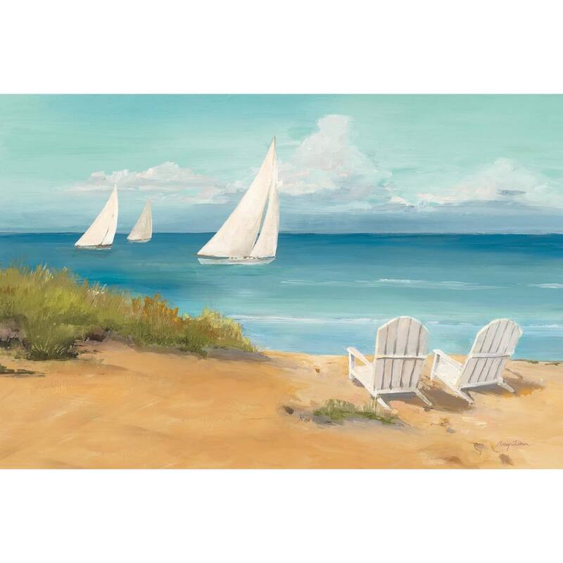 Setting Sail Light Art Poster - Print On Demand