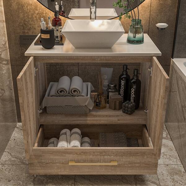 Timechee 29" Single Bathroom Vanity Set