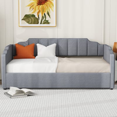 Upholstered Daybed with Underneath Storage