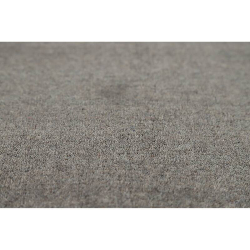 Hand Knotted Oriental 100% Wool Carpet Tribal Animal Pictorial Greys & Charcoal Gabbeh Area Rug - 8' 2'' X 5' 0''