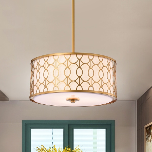 3 light shaded chandelier 2025