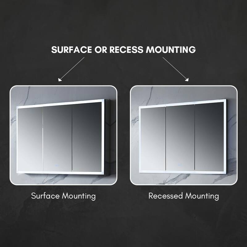 Blossom LED Mirror Medicine Cabinet with Lights