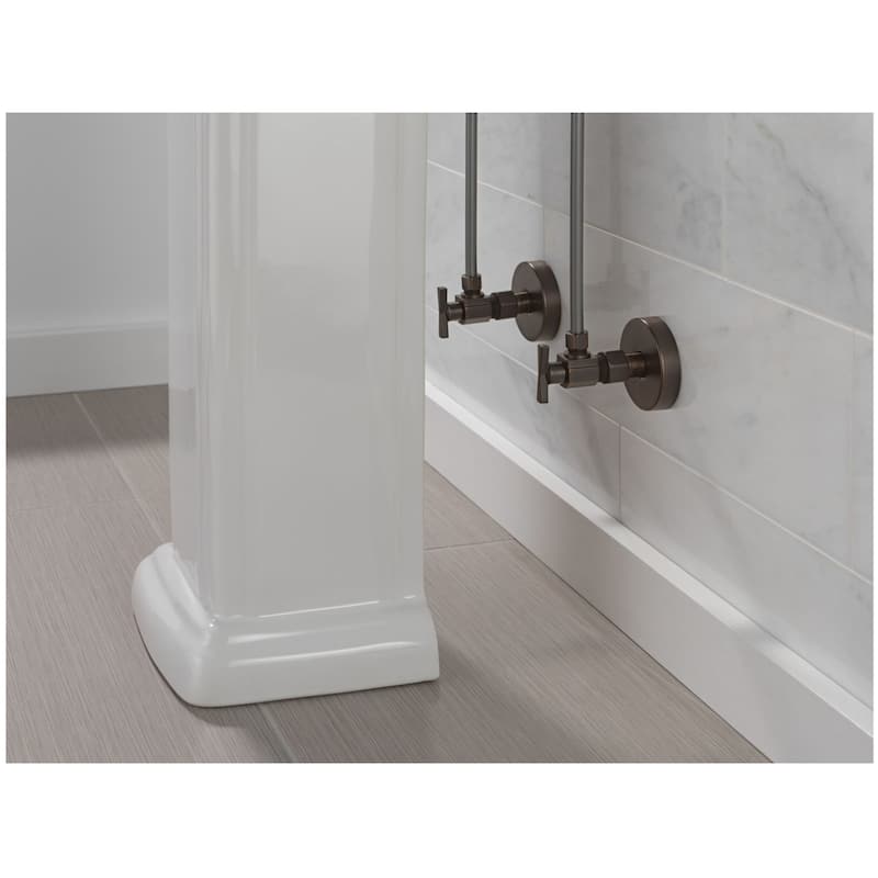 Delta DT022203 Angled Supply Stop Valve with Dial Handle