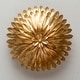 preview thumbnail 2 of 4, Broche 4 Light Antique Gold Ceiling Mount - 16'' W x 6.25'' H
