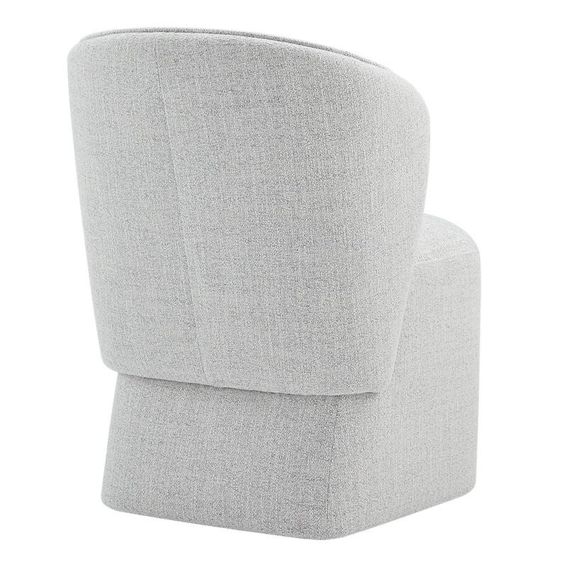 Kyle Morden Fabric Dining Room with Casters Wrap-round Back