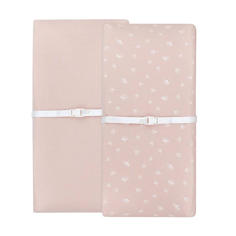 Ely's & Co. Baby Fitted Changing Pad Cover - Cradle Sheet Set - 2 Pack - 32" x 16"