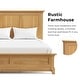 preview thumbnail 11 of 22, Furniture of America Wellington Farmhouse Natural Oak 5-Piece Wood Kids Bedroom Set