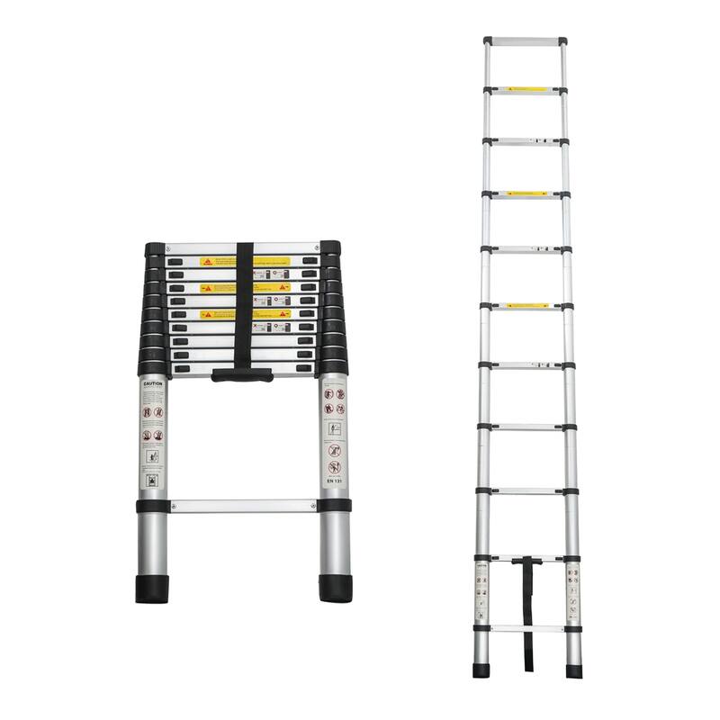 Telescoping Ladder 10.5FT,Telescopic Extension Ladder,Folding Ladder