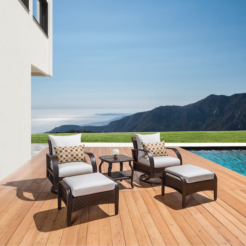 Barcelo 16 Piece Sunbrella Outdoor Patio Estate Collection