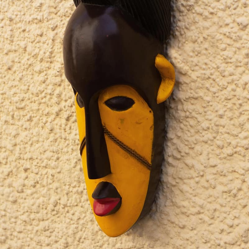 Novica Handmade Se Fadzi African Wood Mask
